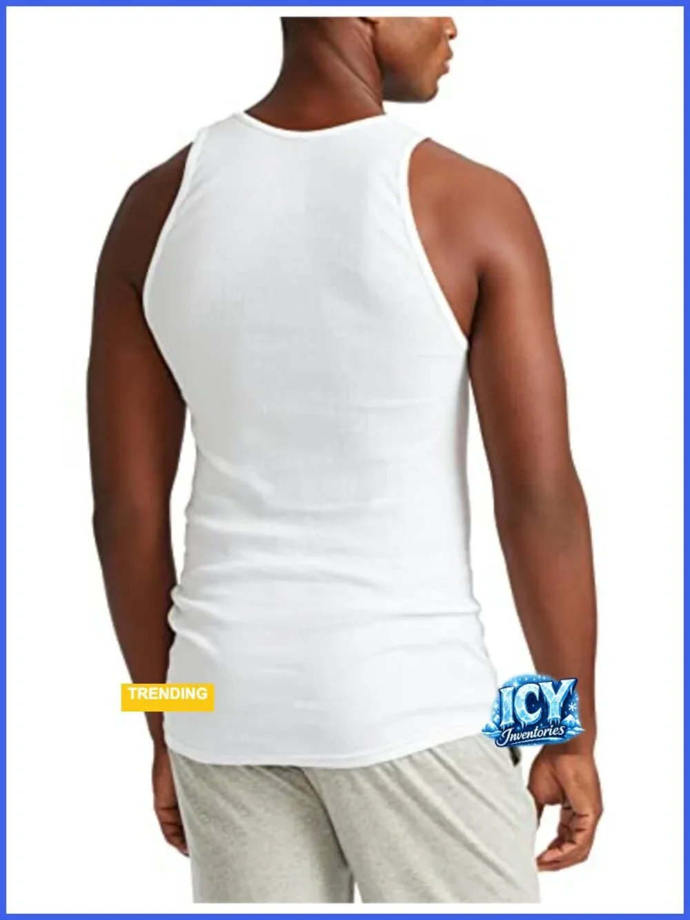 Classic Fit Cotton Tank Tops 3-Pack Moisture-Wicking Undershirts